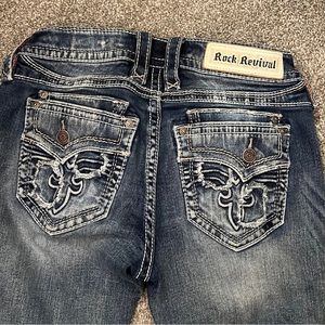 Rock revival Straight Slim Jean’s